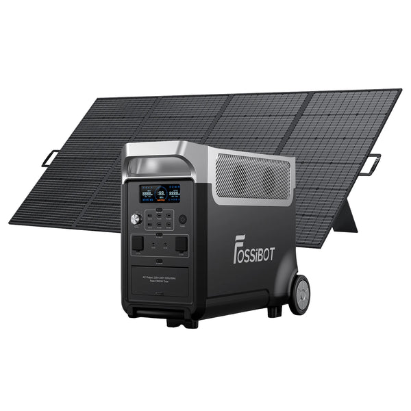 FOSSiBOT F3600 Pro Solar Generator + Portable Solar Panel