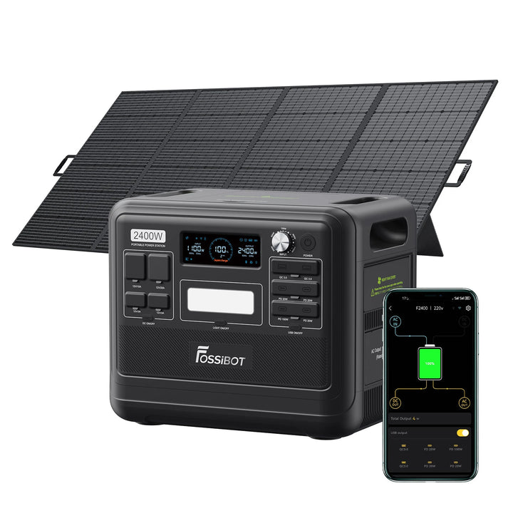 FOSSiBOT F2400 Portable Power Station | 2,400W 2,048Wh