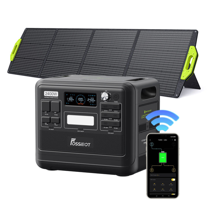 FOSSiBOT F2400 Portable Power Station | 2,400W 2,048Wh
