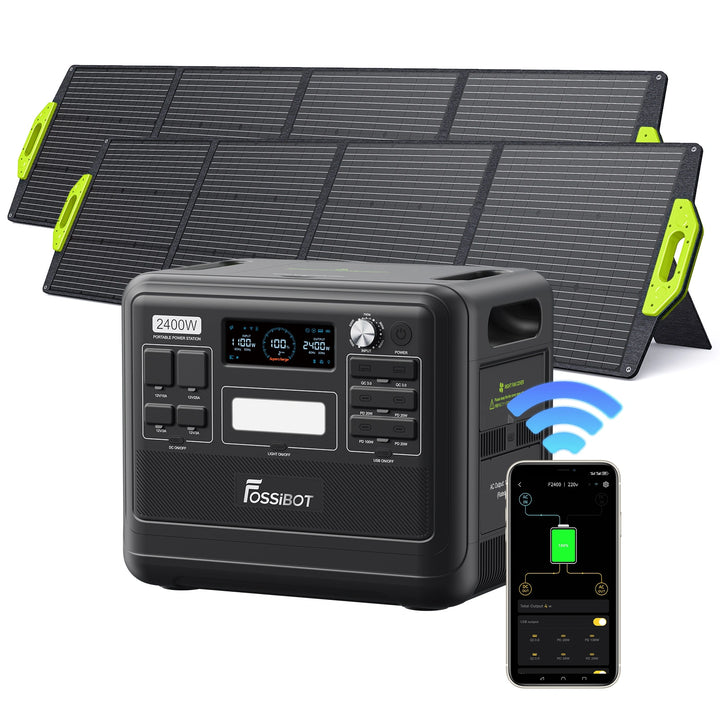 FOSSiBOT F2400 Portable Power Station | 2,400W 2,048Wh