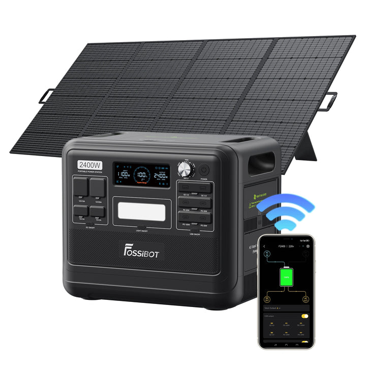 FOSSiBOT F2400 Portable Power Station | 2,400W 2,048Wh