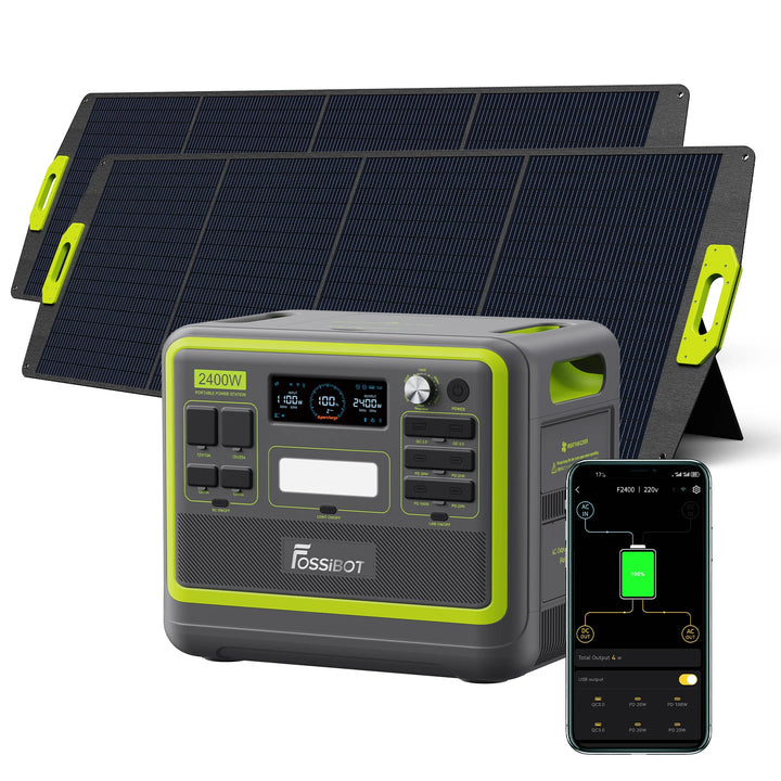 FOSSiBOT F2400 Portable Power Station | 2,400W 2,048Wh