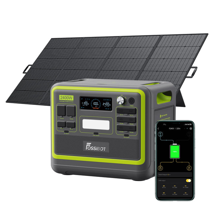 FOSSiBOT F2400 Portable Power Station | 2,400W 2,048Wh