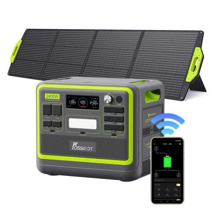 FOSSiBOT F2400 Portable Power Station | 2,400W 2,048Wh