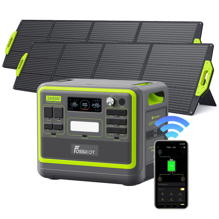 FOSSiBOT F2400 Portable Power Station | 2,400W 2,048Wh